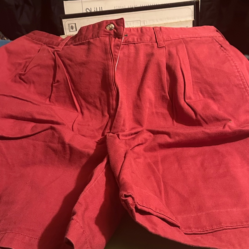 Men's Red Shorts